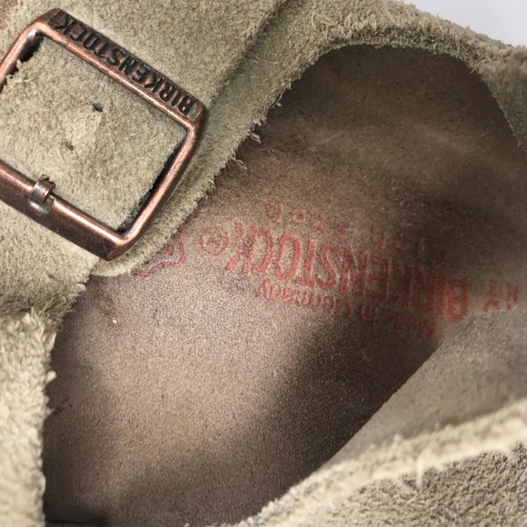 Birkenstock Arizona Tan Suede Sandals main image 5